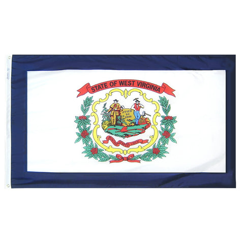 West Virginia State Flags - ColorFastFlags | All the flags you'll ever need!