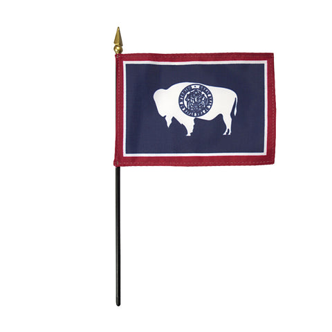 Miniature Flag - Wyoming - ColorFastFlags | All the flags you'll ever need!