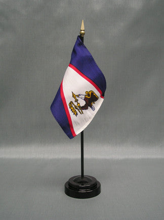 Miniature American Samoa Flag - ColorFastFlags | All the flags you'll ever need!