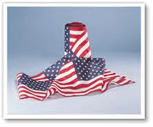 U.S. Flag Bunting 12" x 18" Pattern - ColorFastFlags | All the flags you'll ever need!