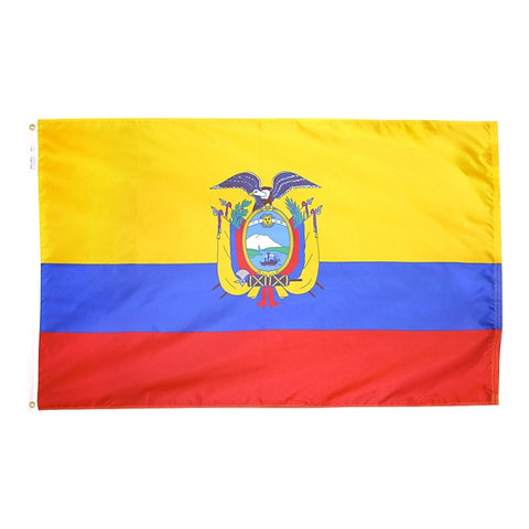 Ecuador Government Flag - ColorFastFlags | All the flags you'll ever need!