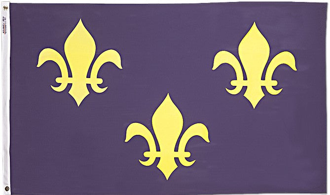 French Fleur-de-Lis Flag - ColorFastFlags | All the flags you'll ever need!