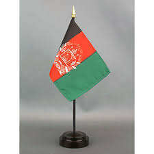 Miniature Afghanistan Flag