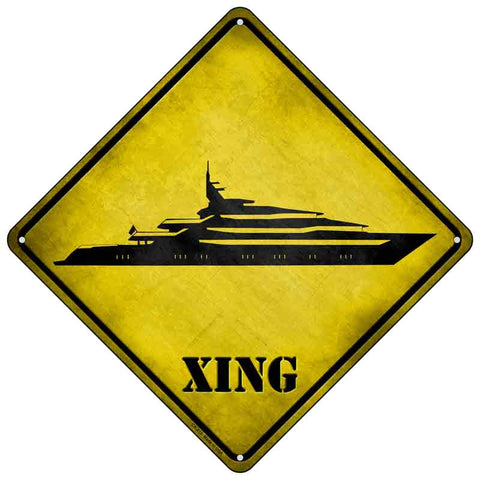 Cruising Xing Metal Sign