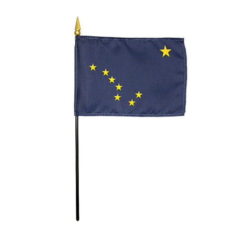 Miniature Flag - Alaska - ColorFastFlags | All the flags you'll ever need! 

