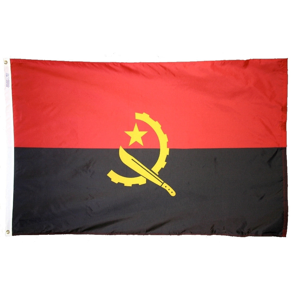 Angola Flag - ColorFastFlags | All the flags you'll ever need! 
