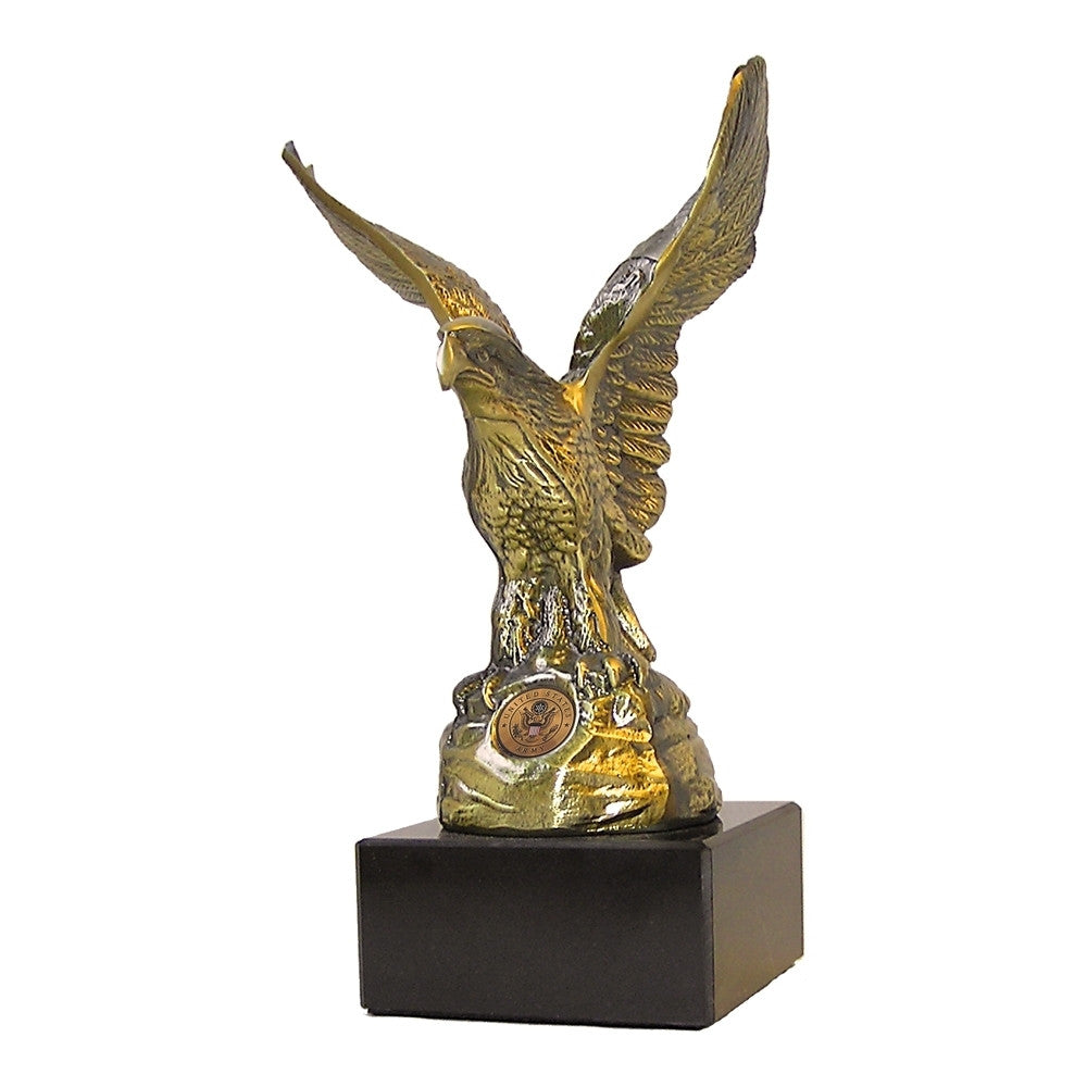 Eagle Statuette with U.S. Army Emblem - ColorFastFlags | All the flags you'll ever need! 
