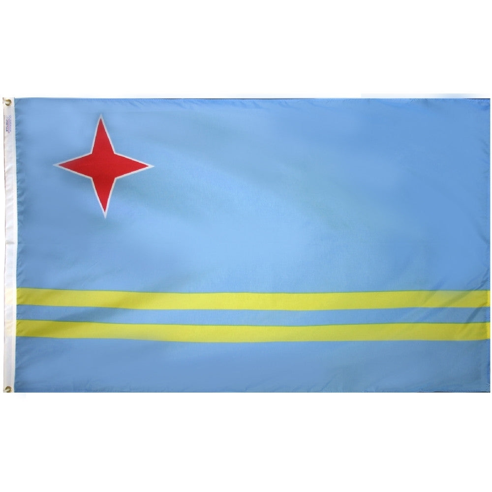 Aruba Flag - ColorFastFlags | All the flags you'll ever need! 
