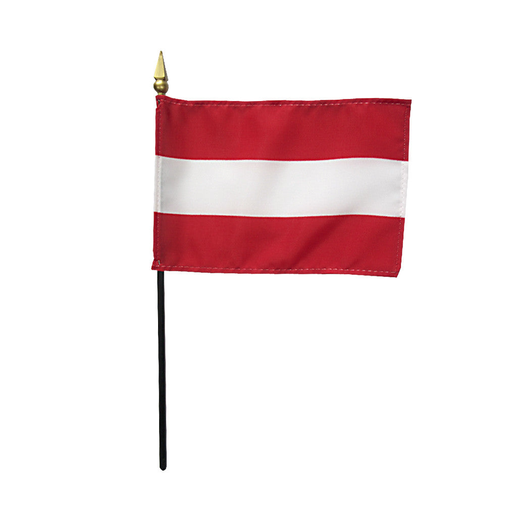 Miniature Austria Flag - ColorFastFlags | All the flags you'll ever need! 
