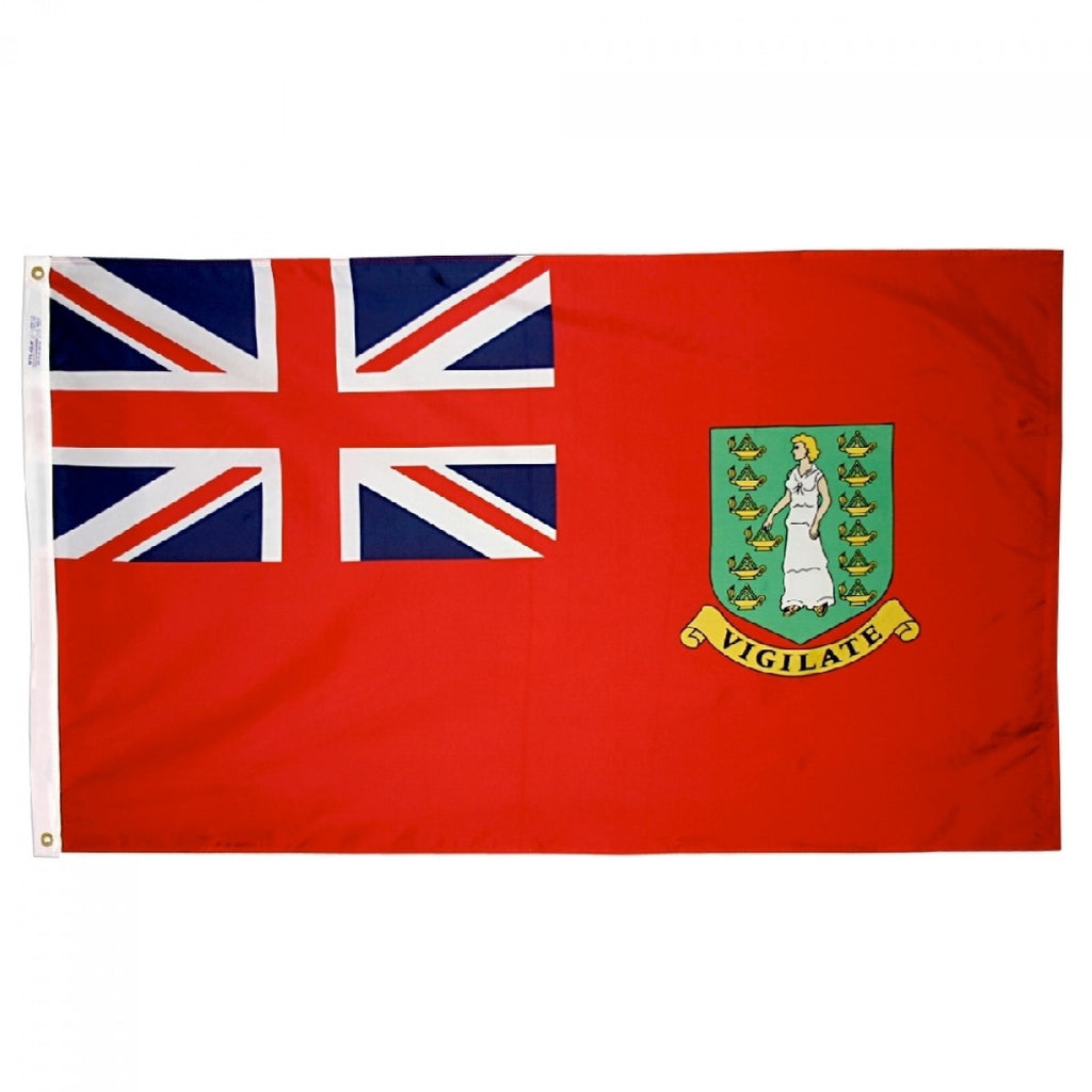 British Virgin Islands Courtesy Flag 12" x 18" - ColorFastFlags | All the flags you'll ever need! 
