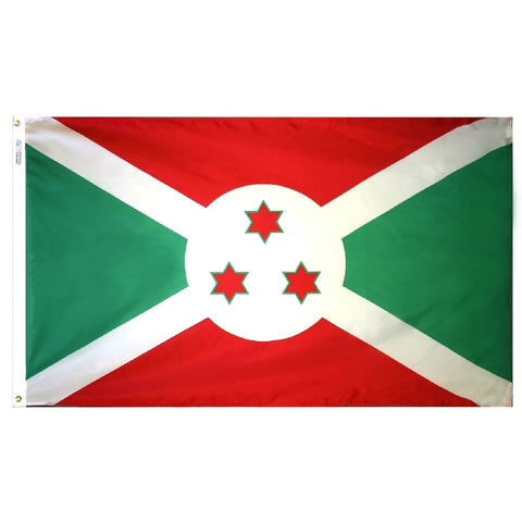 Burundi Flag - ColorFastFlags | All the flags you'll ever need! 
