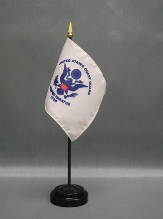 Miniature Coast Guard Flag - ColorFastFlags | All the flags you'll ever need! 

