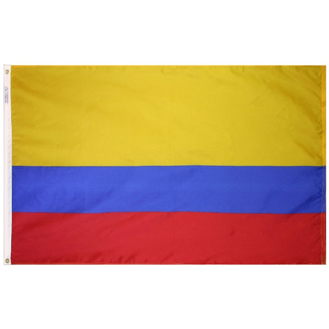 Colombia Courtesy Flag - ColorFastFlags | All the flags you'll ever need! 
