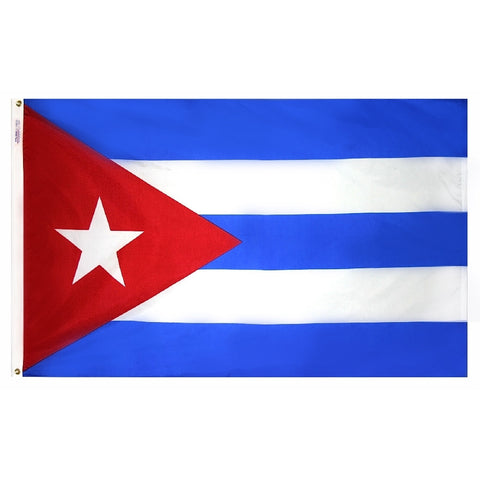 Cuba Courtesy Flag 12" x 18" - ColorFastFlags | All the flags you'll ever need! 
