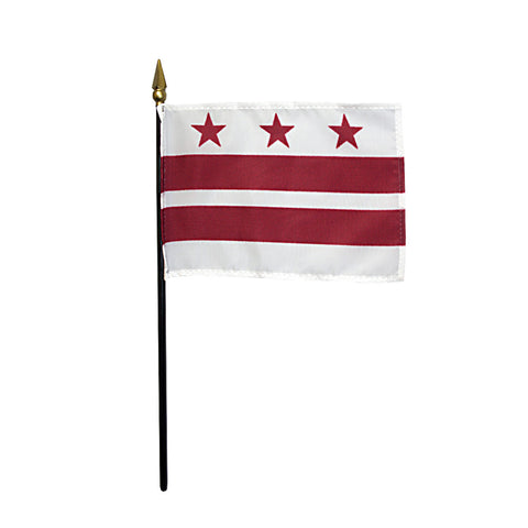Miniature Flag - District of Columbia - ColorFastFlags | All the flags you'll ever need! 
