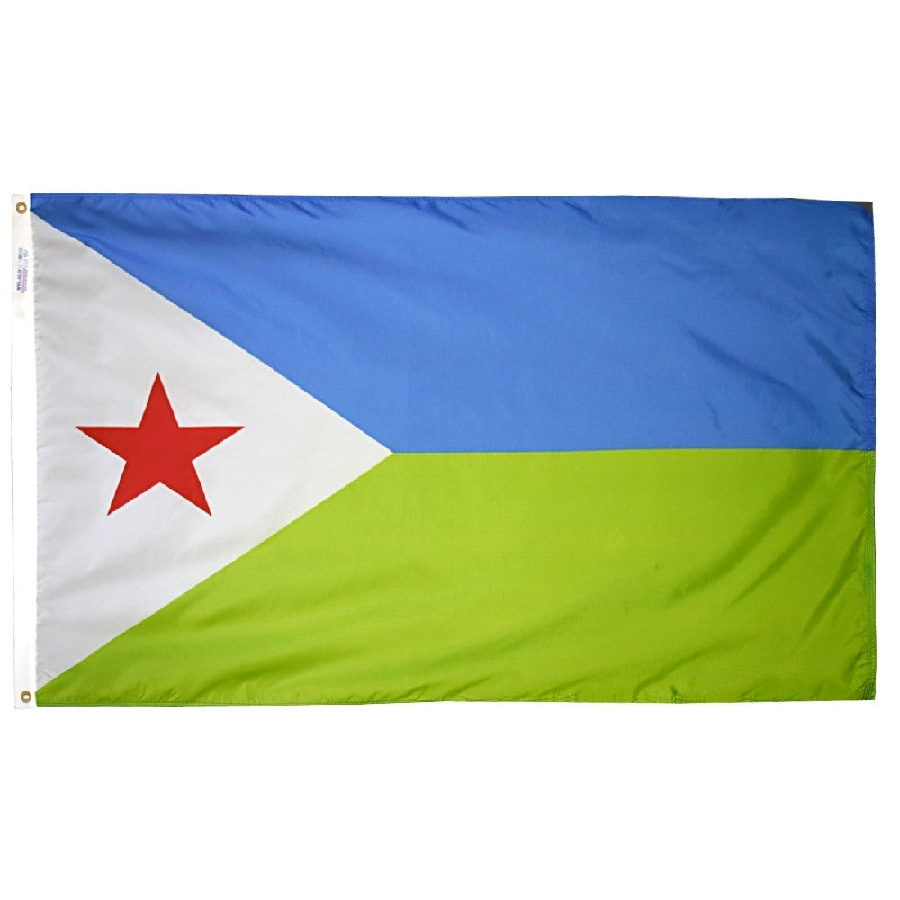 Djibouti Flag - ColorFastFlags | All the flags you'll ever need! 

