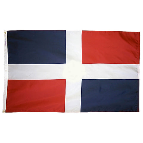 Dominican Republic Civil Flag - ColorFastFlags | All the flags you'll ever need! 
