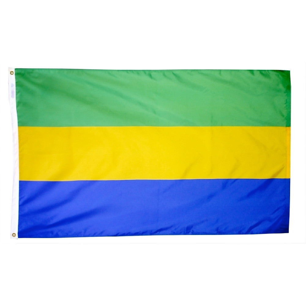 Gabon Flag - ColorFastFlags | All the flags you'll ever need! 
