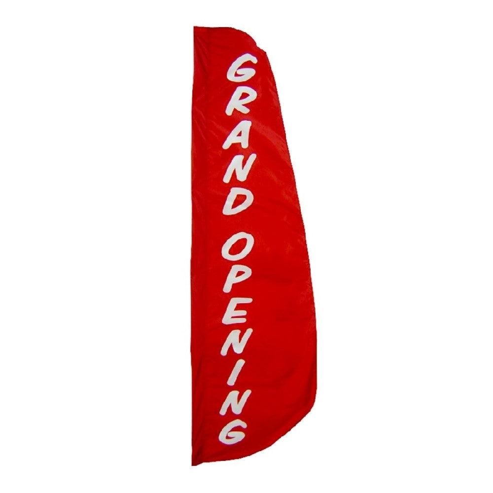 Grand Opening Feather Flag 2' x 8' - ColorFastFlags | All the flags you'll ever need! 

