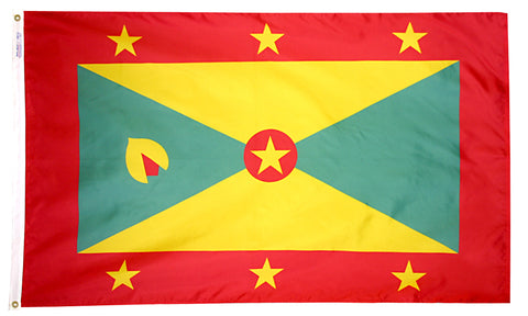 Grenada Flag - ColorFastFlags | All the flags you'll ever need! 
