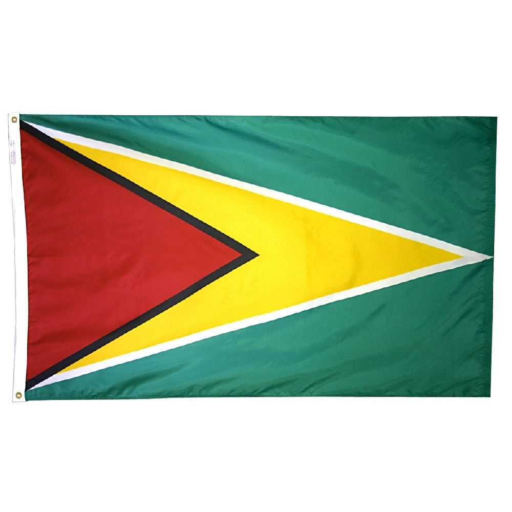 Guyana Flag - ColorFastFlags | All the flags you'll ever need! 
