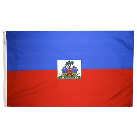 Haiti Government Flag - ColorFastFlags | All the flags you'll ever need! 
