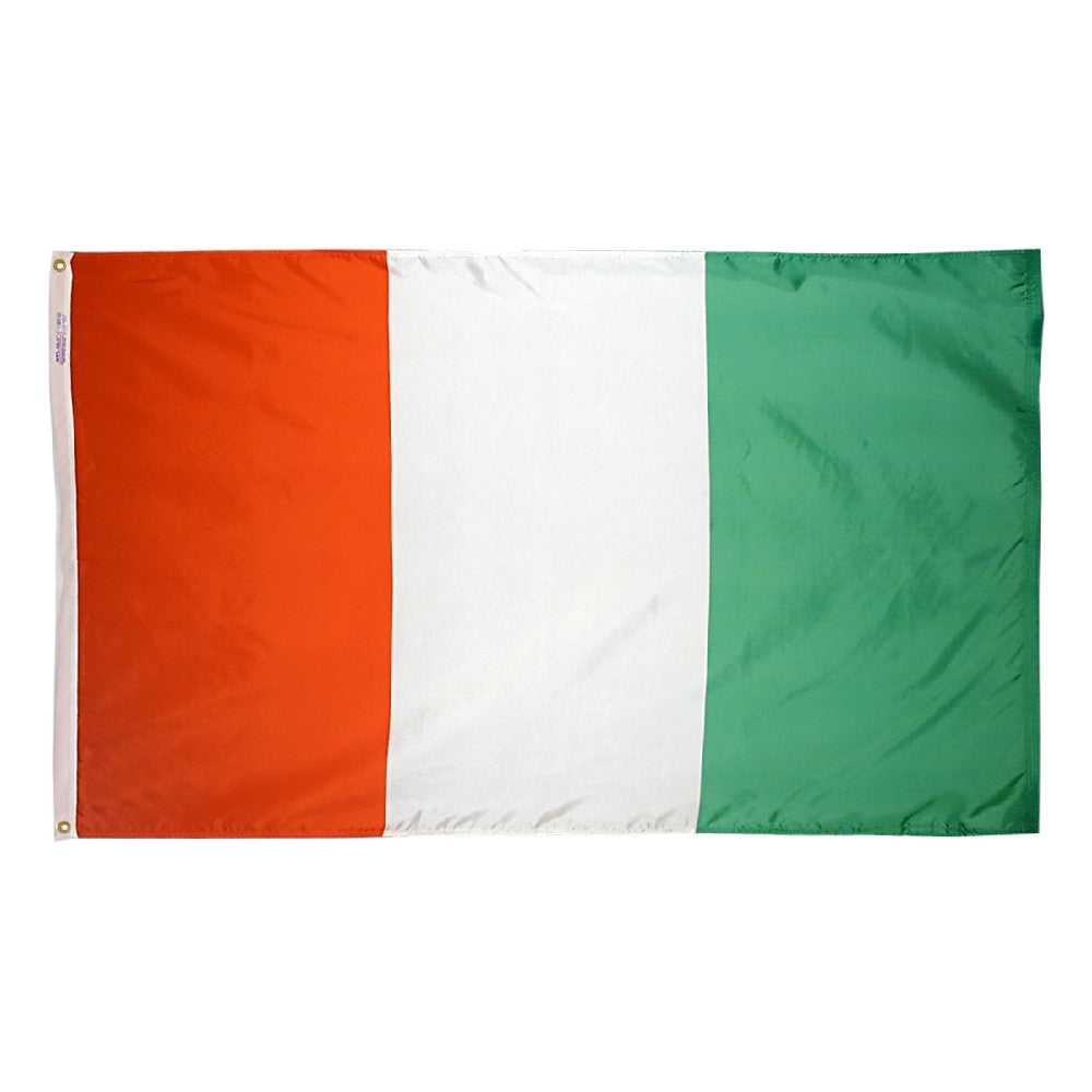 Ivory Coast Flag - ColorFastFlags | All the flags you'll ever need! 
