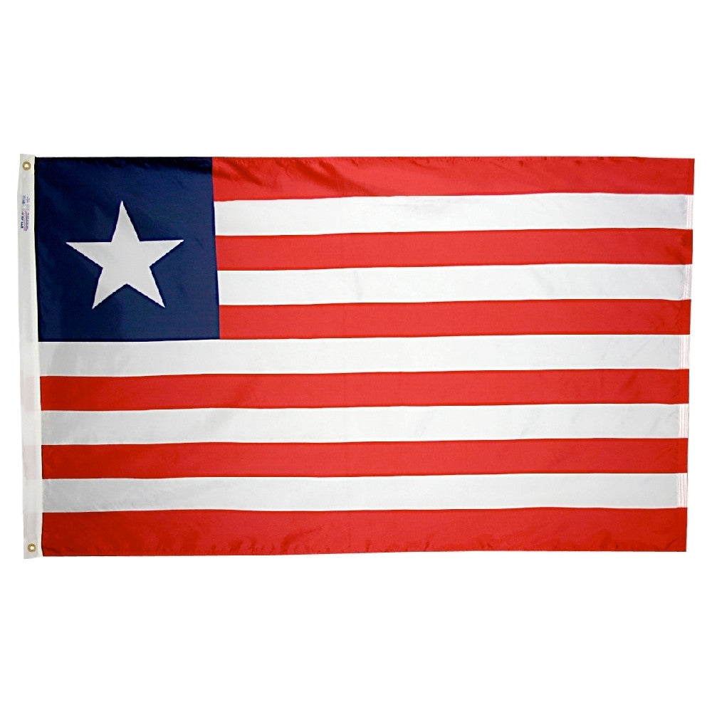 Liberia Flag - ColorFastFlags | All the flags you'll ever need! 
