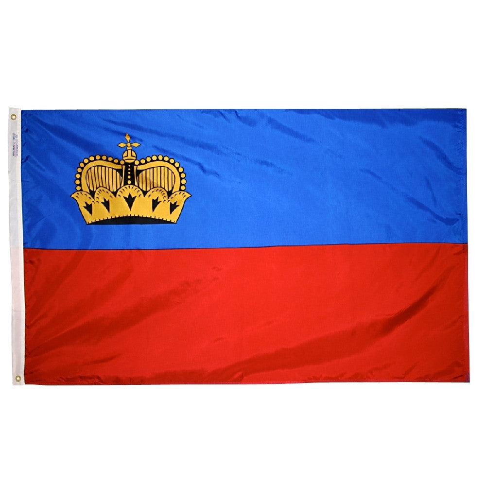 Liechtenstein Flag - ColorFastFlags | All the flags you'll ever need! 
