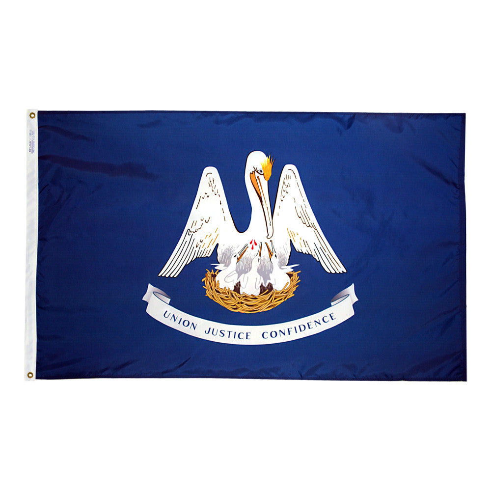 Louisiana State Flags - ColorFastFlags | All the flags you'll ever need! 
