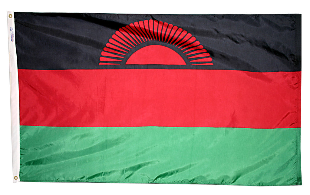 Malawi Flag - ColorFastFlags | All the flags you'll ever need! 
