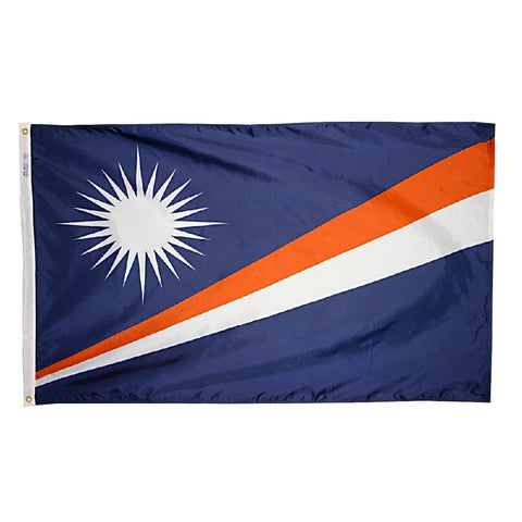 Marshall Islands Flag - ColorFastFlags | All the flags you'll ever need! 
