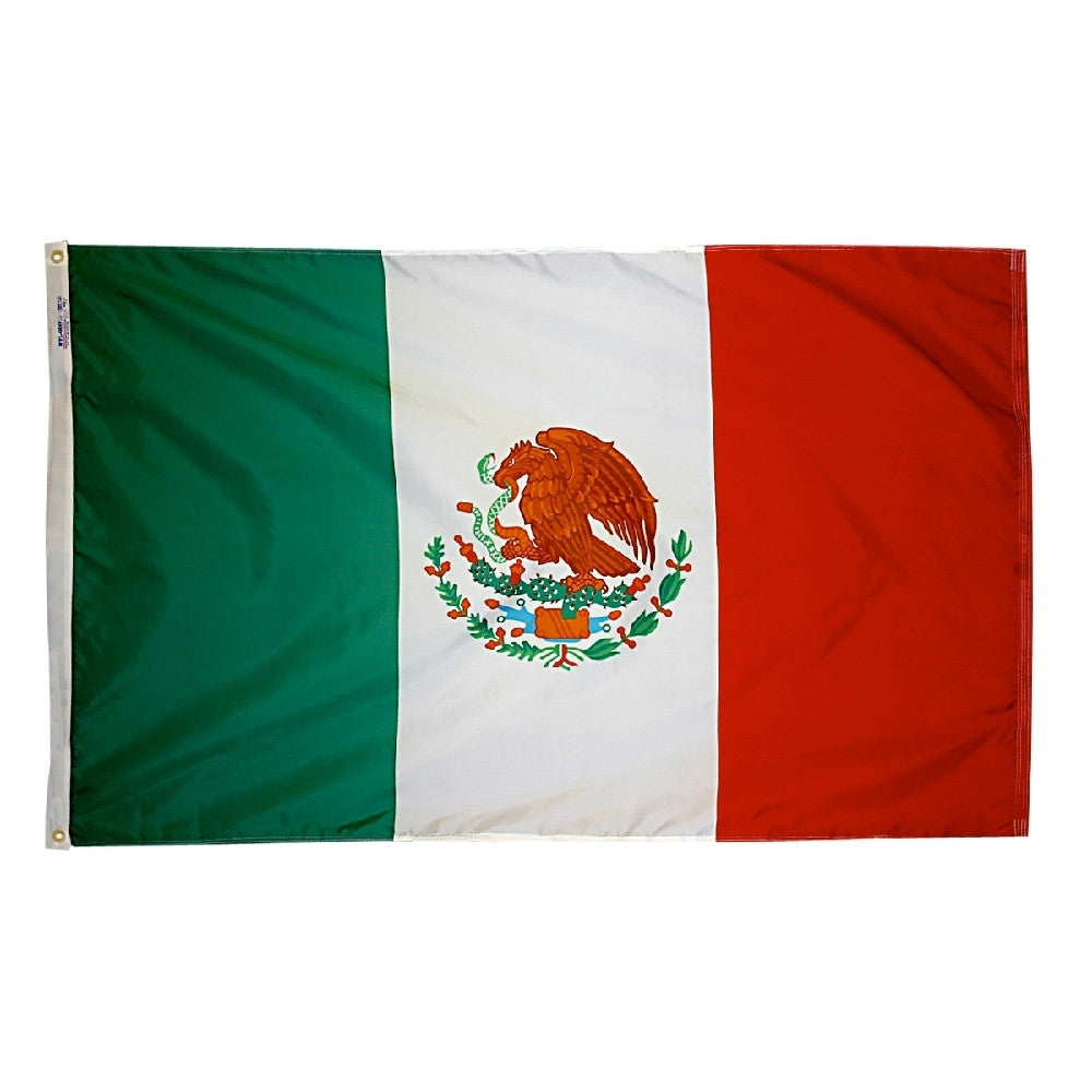 Mexico Courtesy Flag 12" x 18" - ColorFastFlags | All the flags you'll ever need! 
