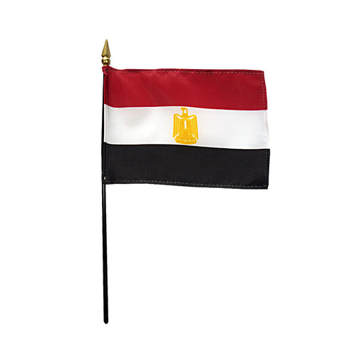 Miniature Egypt Flag - ColorFastFlags | All the flags you'll ever need! 

