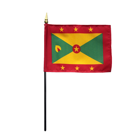 Miniature Grenada Flag - ColorFastFlags | All the flags you'll ever need! 
