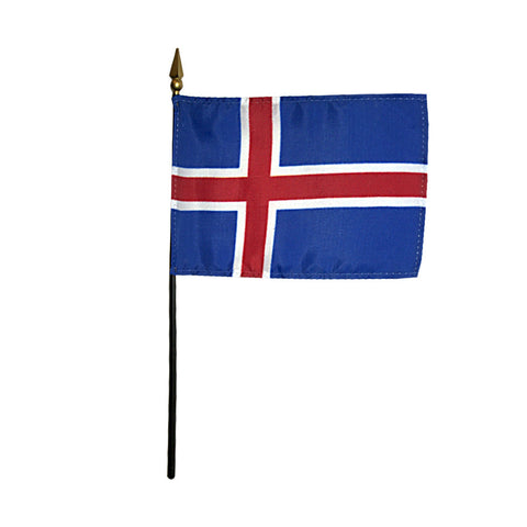 Miniature Iceland Flag - ColorFastFlags | All the flags you'll ever need! 
