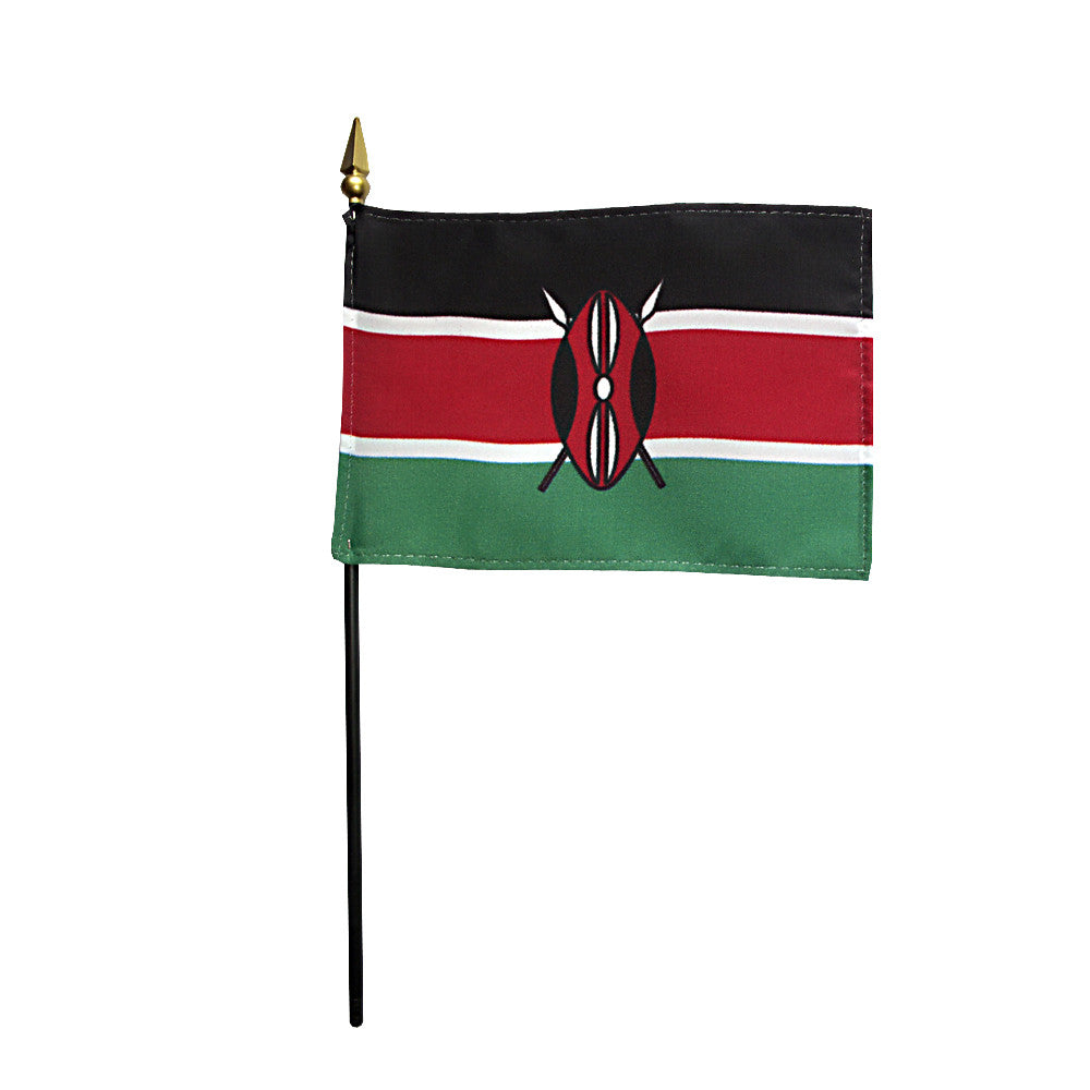 Miniature Kenya Flag - ColorFastFlags | All the flags you'll ever need! 
