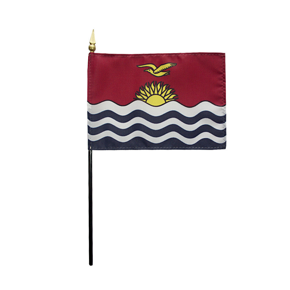 Miniature Kiribati Flag - ColorFastFlags | All the flags you'll ever need! 
