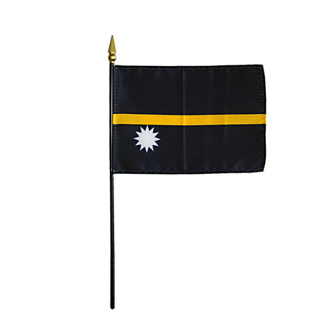 Miniature Nauru Flag - ColorFastFlags | All the flags you'll ever need! 
 - 2