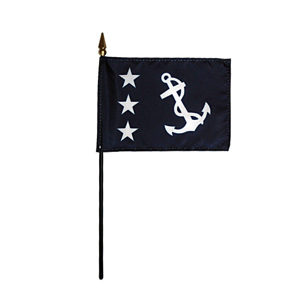 Miniature Past Commodore Flag - ColorFastFlags | All the flags you'll ever need! 
