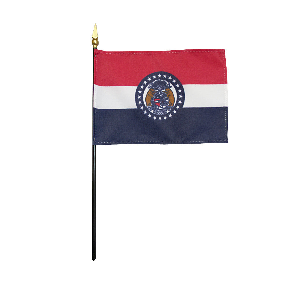 Miniature Flag - Missouri - ColorFastFlags | All the flags you'll ever need! 
