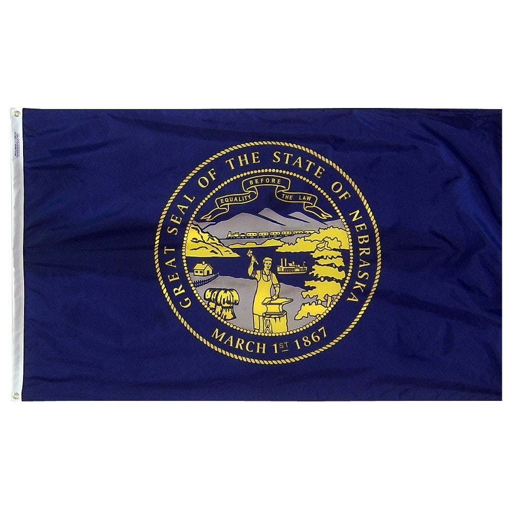 Nebraska State Flags - ColorFastFlags | All the flags you'll ever need! 
