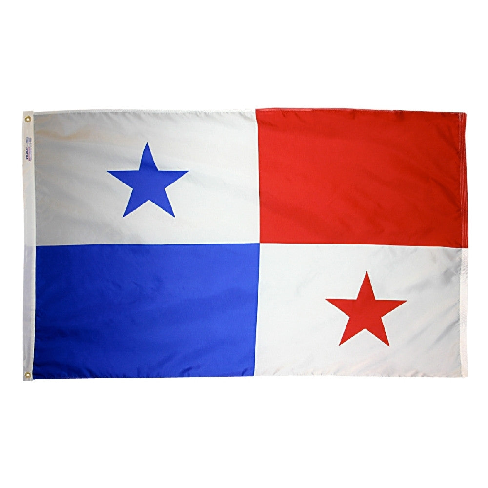 Panama Courtesy Flag 12" x 18" - ColorFastFlags | All the flags you'll ever need! 
