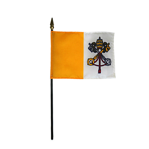 Miniature Papal Flag - ColorFastFlags | All the flags you'll ever need! 
