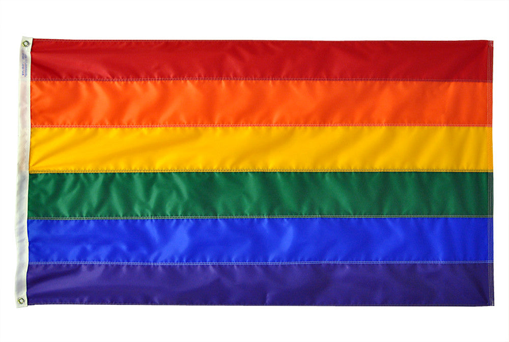 Rainbow/LGBT Pride Flag - ColorFastFlags | All the flags you'll ever need! 
