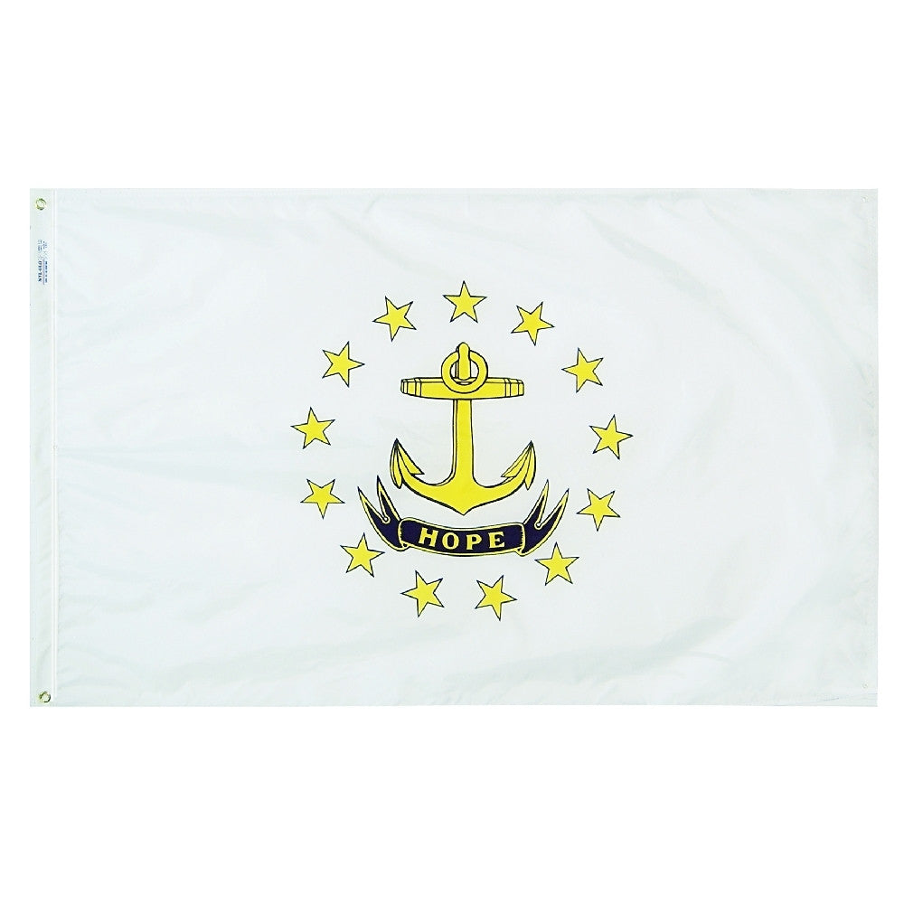 Rhode Island Courtesy Flag 12" x 18" - ColorFastFlags | All the flags you'll ever need! 
