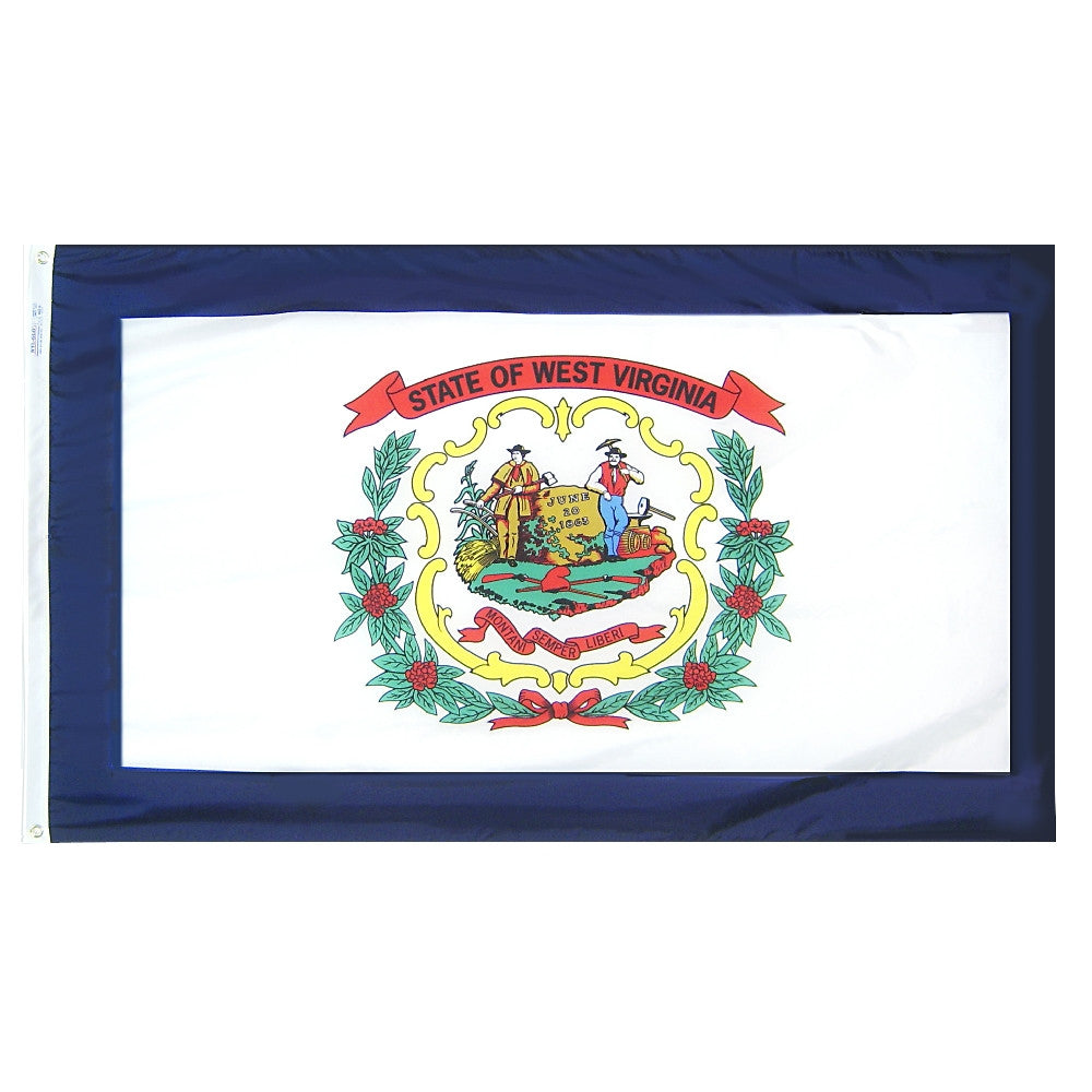 West Virginia State Flags - ColorFastFlags | All the flags you'll ever need! 
