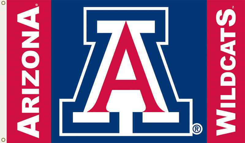 Officially Licensed Arizona Wildcats 3' x 5' Flags - ColorFastFlags | All the flags you'll ever need! 
