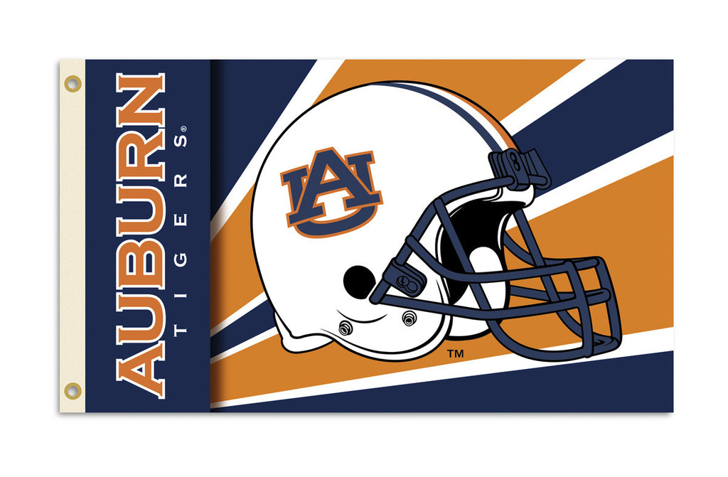 Officially Licensed Auburn Tigers 3' x 5' Flags - ColorFastFlags | All the flags you'll ever need! 
