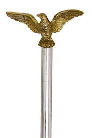 Aluminum Flagpole with Eagle Ornament - ColorFastFlags | All the flags you'll ever need! 
